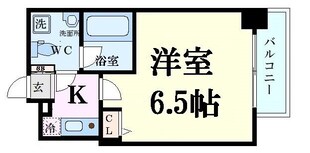 江坂駅 徒歩5分 7階の物件間取画像